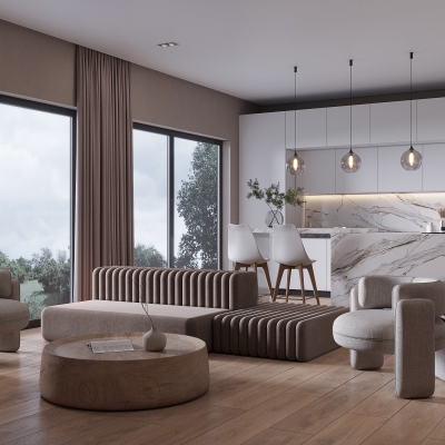 3D візуалізація дизайну інтер'єра, робота #88