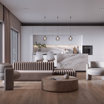 3D візуалізація дизайну інтер'єра, робота #87