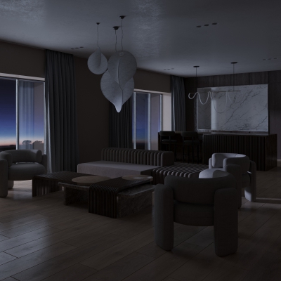 3D візуалізація дизайну інтер'єра, робота #83